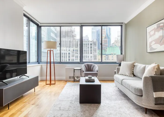 Midtown 1Br W Dm Elevator Gym Nr Times Sq Nyc-799