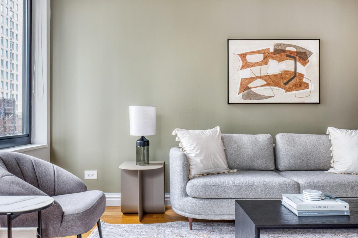 Pangsapuri Midtown 1br W Dm Elevator Gym Nr Times Sq Nyc-799 New York