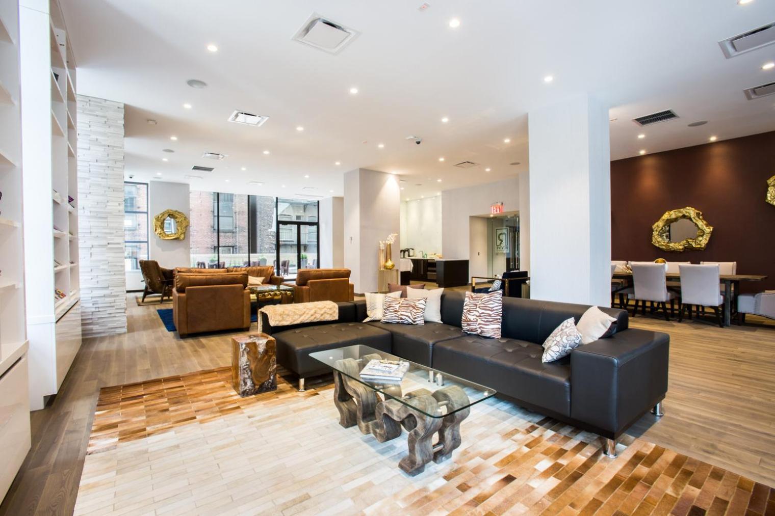 Apartment Midtown 1br W Dm Elevator Gym Nr Times Sq Nyc-799